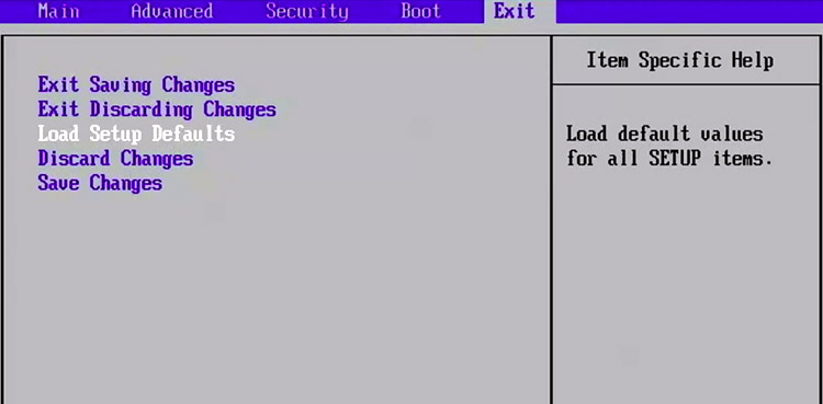 Bios Update