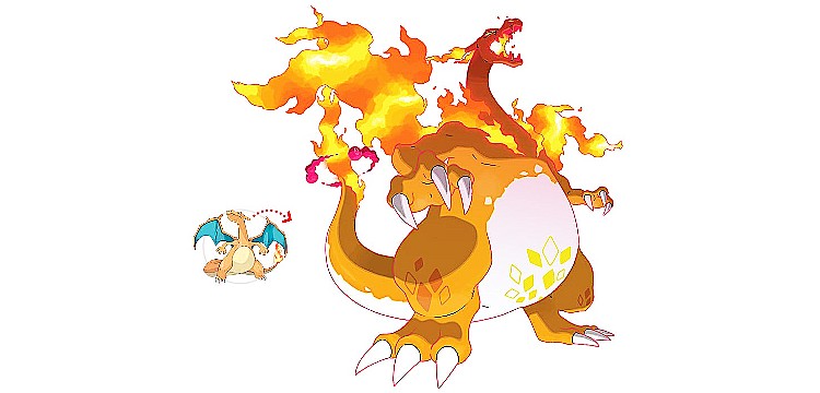 Pokémon Sword and Shield - Gigantamax Charizard