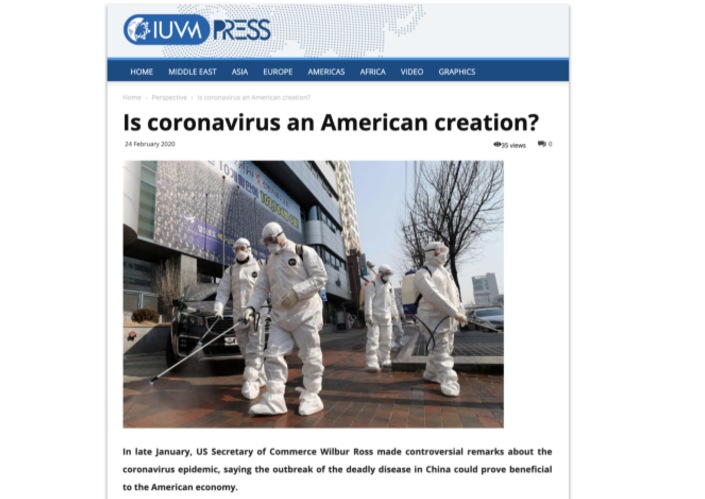 Coronavirus Disinformation