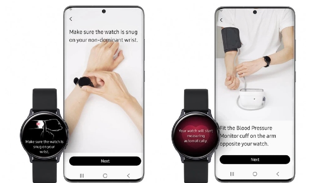 Smartwatch Blood Pressure App