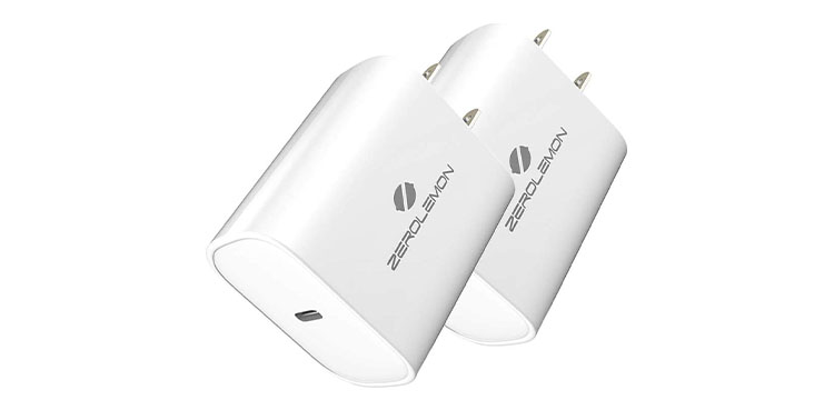 ZeroLemon Fast Charger Android/iPhone