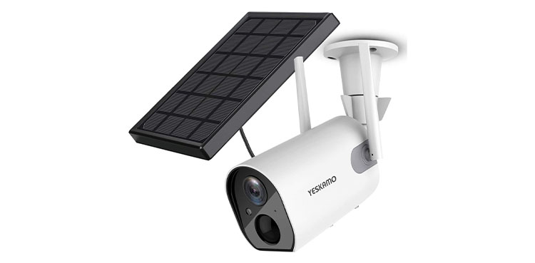 YESKAMO Solar Security Camera
